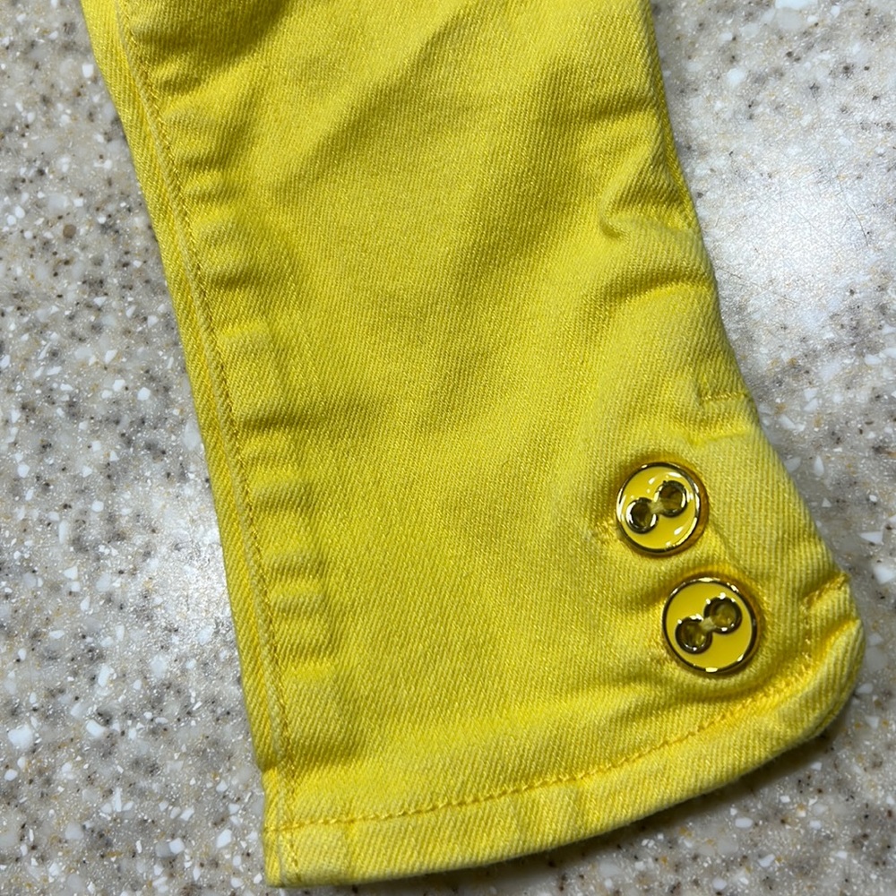Gap 18-24 months yellow skinny jeans - Picture 2 of 6